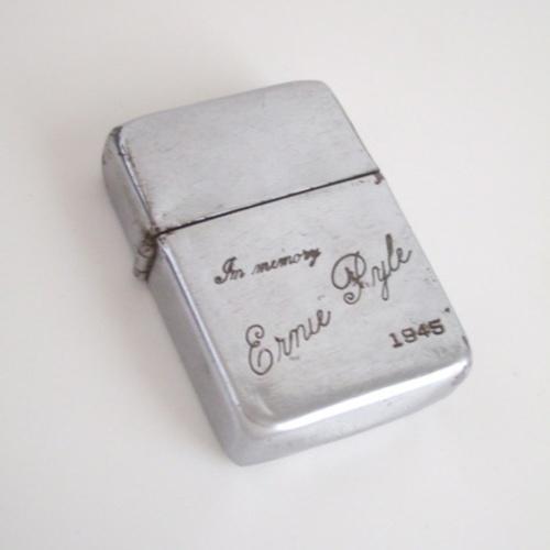 アーニー・パイル  メッキ処理品【ZIPPO】