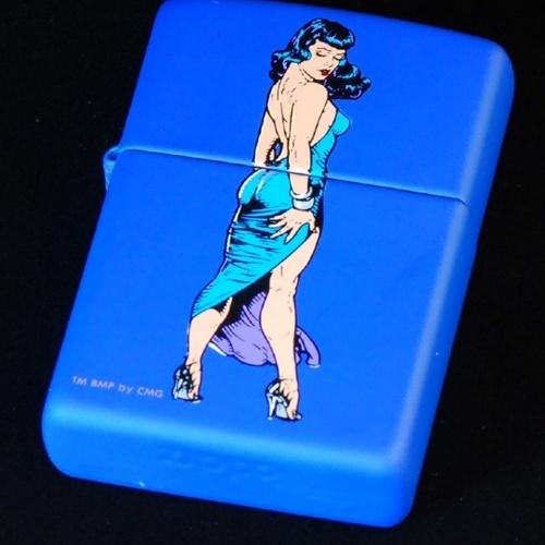 BETTIE PAGE ＃4 BACK IN BLUE 【ZIPPO】