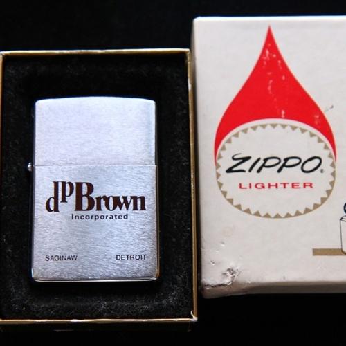 企業広告　dpBrown社 【ZIPPO】