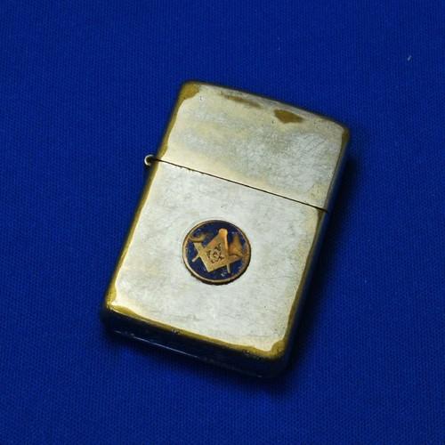 1962　フリーメイソン　ピンズ貼り C【ZIPPO】