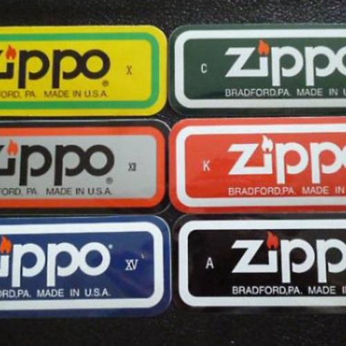 ボトムコード　ステッカーセット  B【ZIPPO】