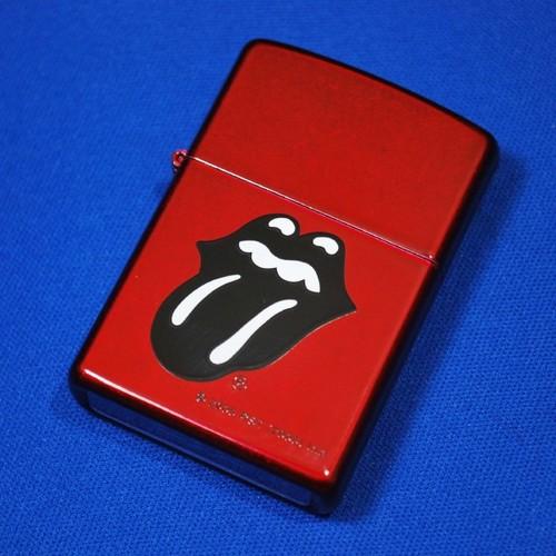 ローリング・ストーンズ　B&W TONGUE　キャンディアップルレッド【ZIPPO】