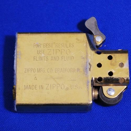ゴールド　インサイド・ユニット　1996年製【ZIPPO】