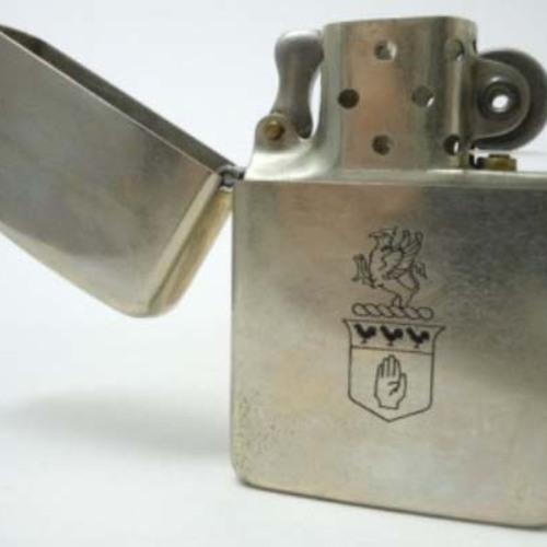 46年初期型  ニッケル素地仕上げ  N E H モノグラム MIB【ZIPPO】