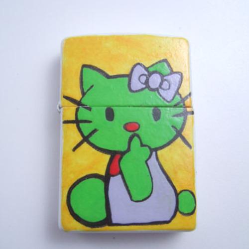 チャド・ウルフ　ハンドペイント【ZIPPO】