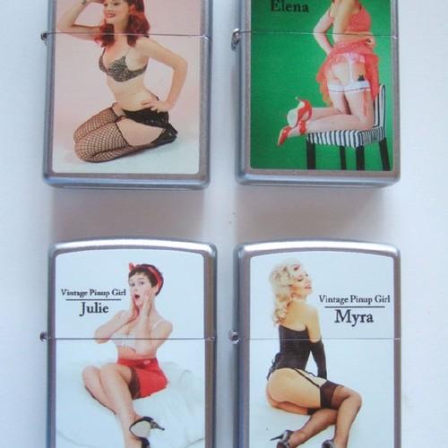 ピンナップ・ガール　ユーロ バージョン　４個セット【ZIPPO】