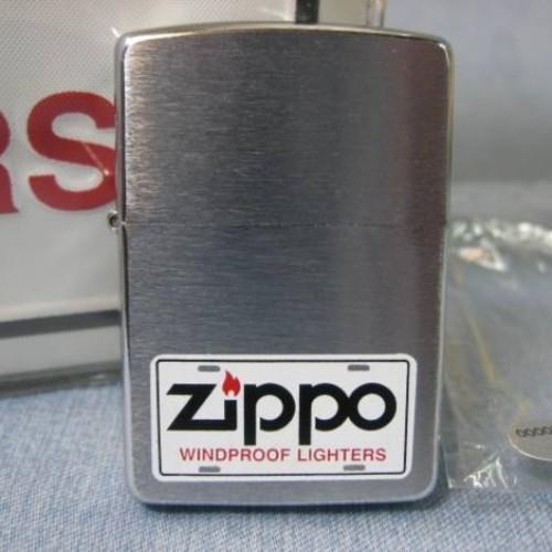 ナンバー・プレート型　システム手帳 付き 【ZIPPO】