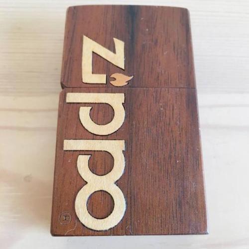 ウッド・ケース　ZIPPOロゴ Bタイプ【ZIPPO】