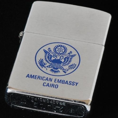 1987年製　アメリカ大使館  CAIRO 【ZIPPO】