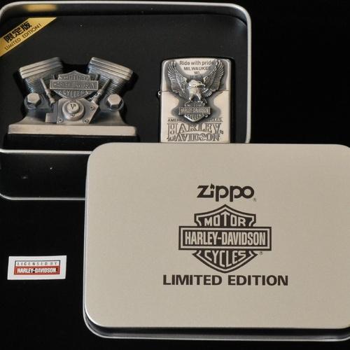 HARLEY-DAVIDSON　Lighter & LighterStand 【ZIPPO】