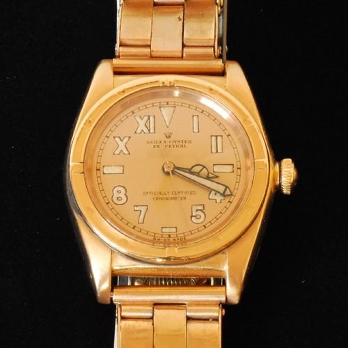 ロレックス　バブルバック　ユニークダイアル・エンジンベゼル【ROLEX】