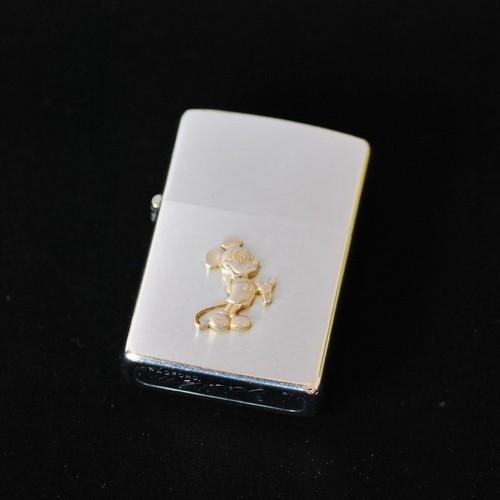 ミッキーマウス　ピンズ貼り 【ZIPPO】