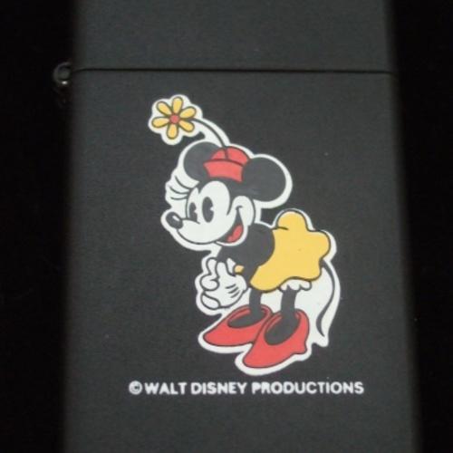 ミニー・スリム　ブラックマット　【ZIPPO】