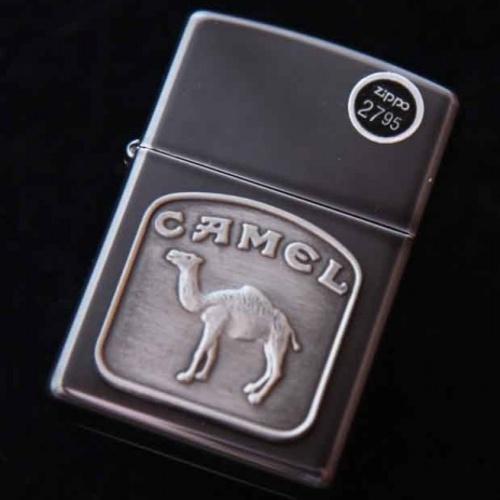 キャメル　メタル貼り A 【ZIPPO】