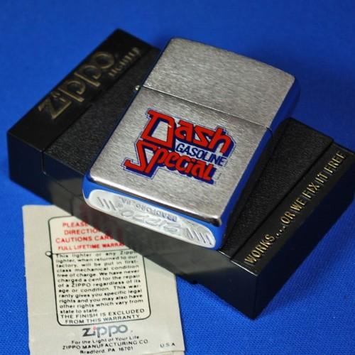 1983年  Dash Special  GASOLINE　デカ・スラッシュ初年度刻印  クリック音♪♪良好品【ZIPPO】