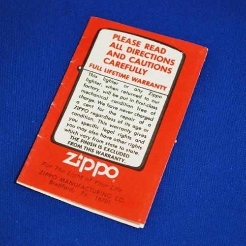 ギャランティ U.S.A.　1970年後期【ZIPPO】