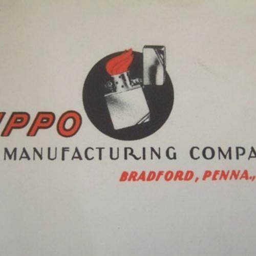 1935年頃の ZIPPO レターヘッド　オリジナル 【ジッポー】