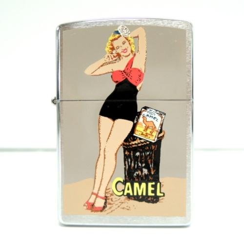 再入荷！！キャメル　ピンナップ・ガール 【ZIPPO】