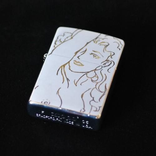 手彫り？　SEXY GIRL【ZIPPO】