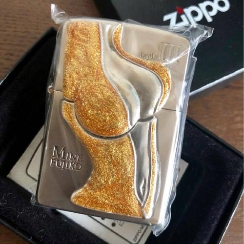 ルパン三世  峰 不二子　ラメ・ゴールド 【ZIPPO】