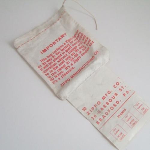1950’s ZIPPO MAIL BAG 【ZIPPO】