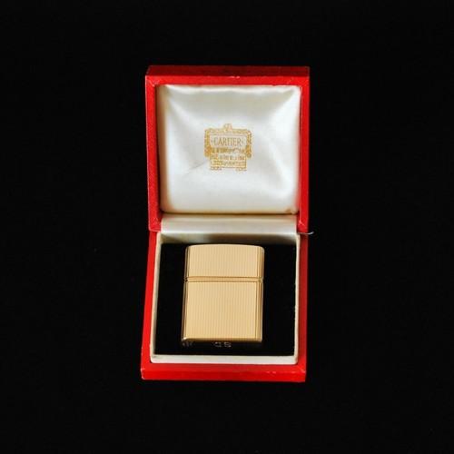 カルティエ　オイルライター 14K（金無垢）