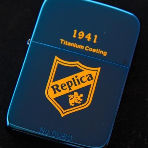 1941レプリカ　ブルーチタン【ZIPPO】