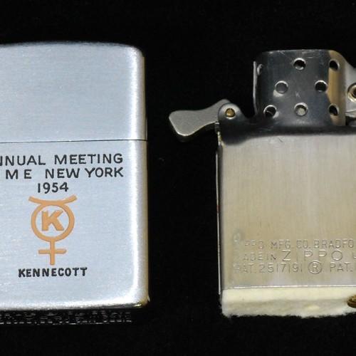 ケネコット 1954年 定例会 記念品【ZIPPO】