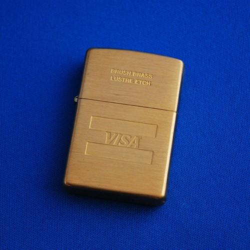 1998年　セールスマンサンプル・VISA【ZIPPO】
