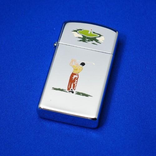 1965年　スポーツシリーズ・ゴルファー 　希少なスリム・サイズ 　MIB【ZIPPO】