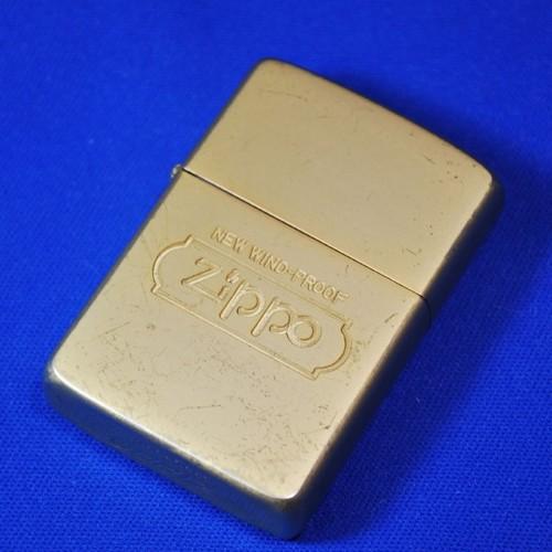 1985年　デカ・スラッシュ　ZIPPOロゴ　クリック音♪♪良好【ZIPPO】