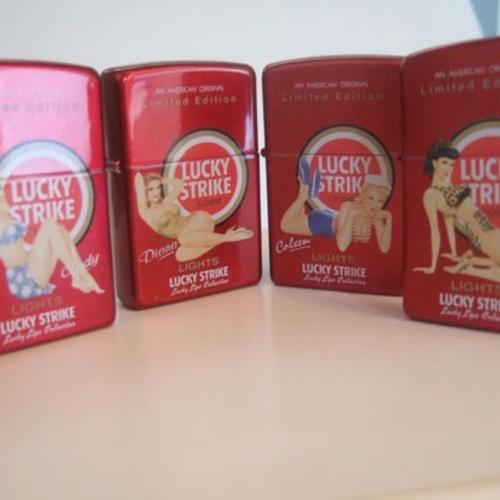 08’  Lucky Lips Collection  RED 【ジッポー】