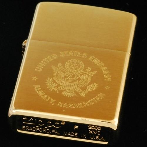 アメリカ大使館　アルマトイ （カザフスタン共和国） 【ZIPPO】