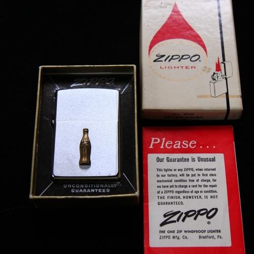 コカ・コーラ　ボトルピンズ貼り B  【ZIPPO】