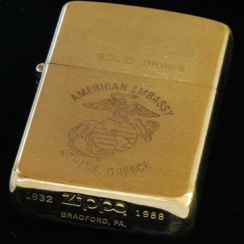 アメリカ大使館　アテネ（ギリシャ共和国）　【ZIPPO】