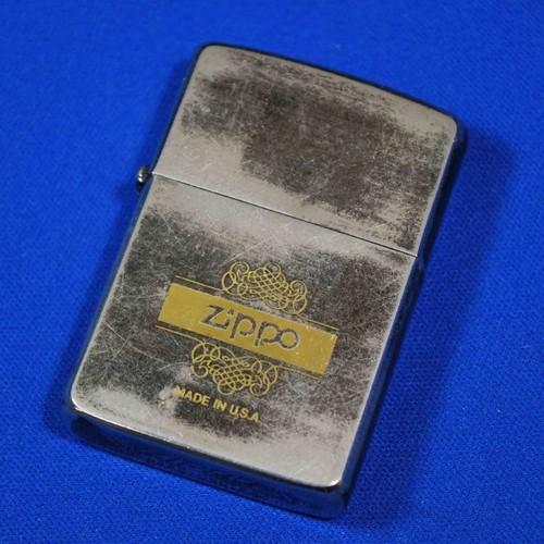 1986年　デカ・スラッシュ最終刻印（フラットボトム）【ZIPPO】