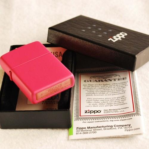 プレーンジッポー　ローズマット【ZIPPO】