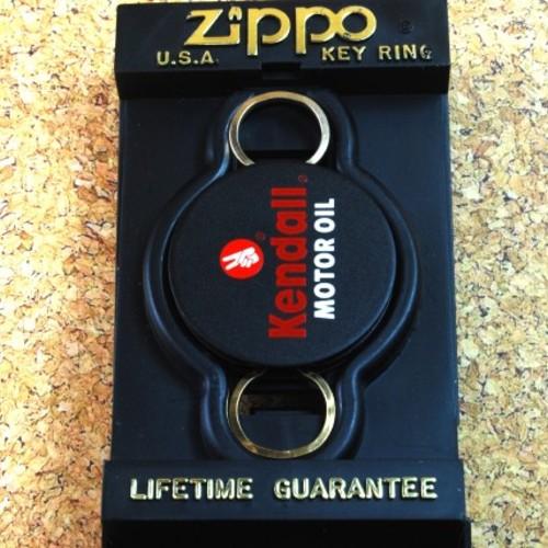 ケンドール　キーリング・ブラック【ZIPPO】