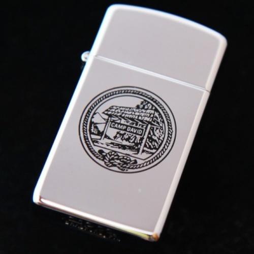1981年製　キャンプディヴィッド　スリム 【ZIPPO】