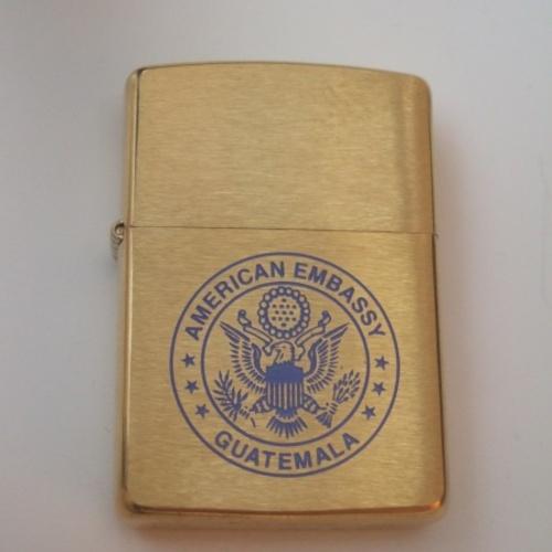 アメリカ大使館　 GUATEMALA  【ZIPPO】