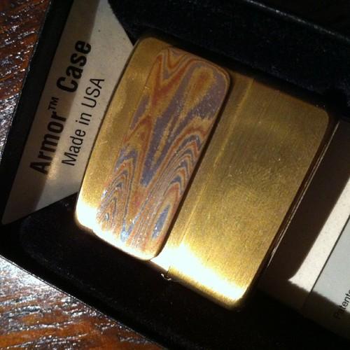 Nick Pell Chopper  MOKUME  CHIKARA 【ZIPPO】