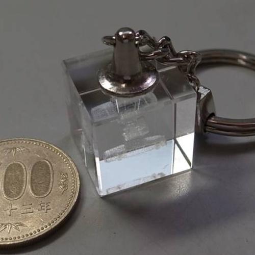 ジッポーカー　3Dクリスタル・キーリング 【ZIPPO】