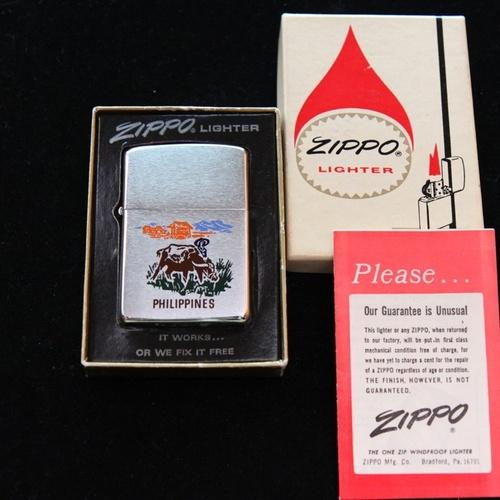 1969年　フィリピン  跳ねロゴ初年度【ZIPPO】