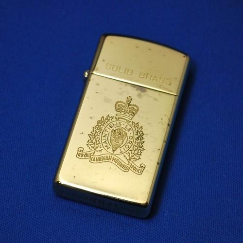 1991年製　 ROYAL CANADIAN MOUNTED POLICE SLIM【ZIPPO】