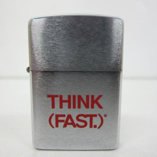THINK (FAST.)【ZIPPO】