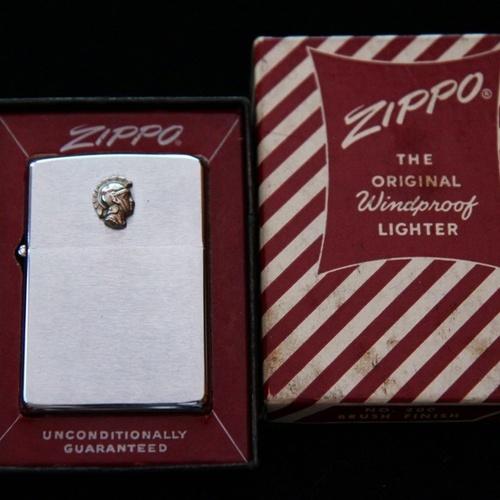 No.200 BRUSH FINISH ピンズ貼り　【ZIPPO】