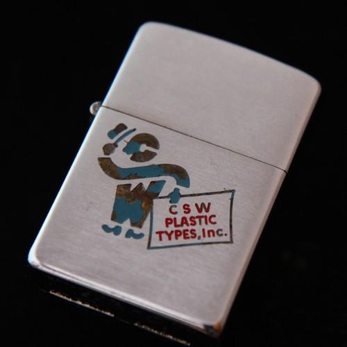 1955年製 CSW  PLASTIC TYPES, Inc【ZIPPO】