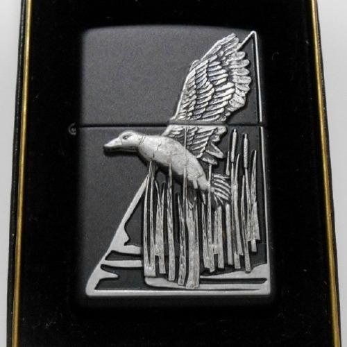 BLACK DUCK（カモ・アヒル）エンブレム貼り【ZIPPO】