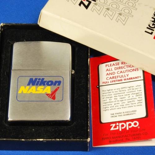 ニコン ＆ ナサ　Ｗネーム　再入荷！！ 【ZIPPO】