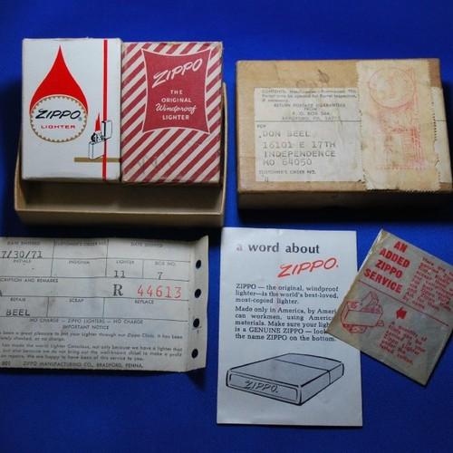 リペア返送BOX 2個セット　返送用パケット入り【ZIPPO】